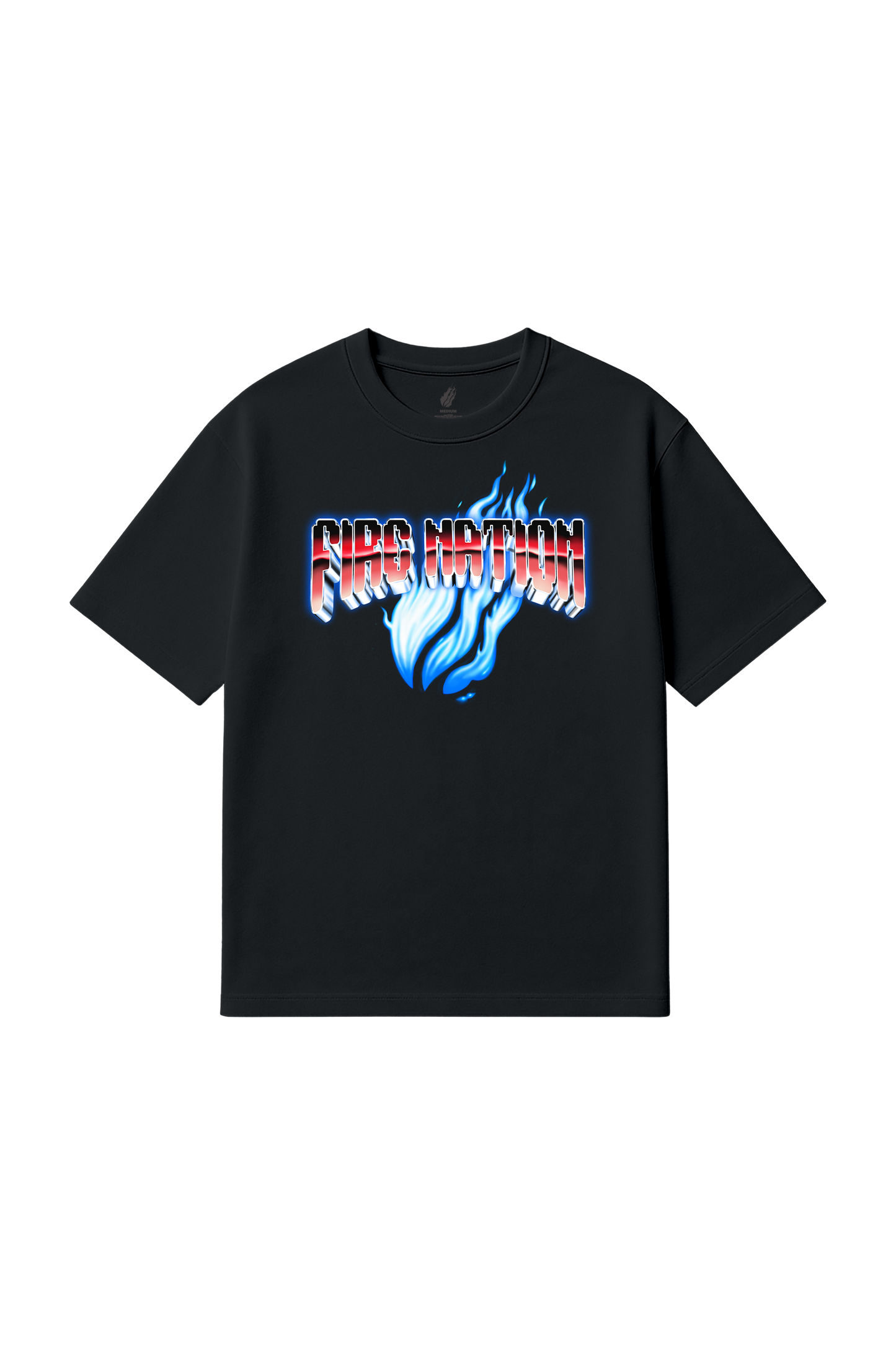Nitro Flame Tee- Black