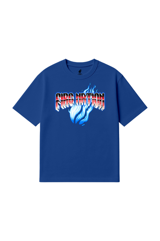 Nitro Flame Tee - Blue