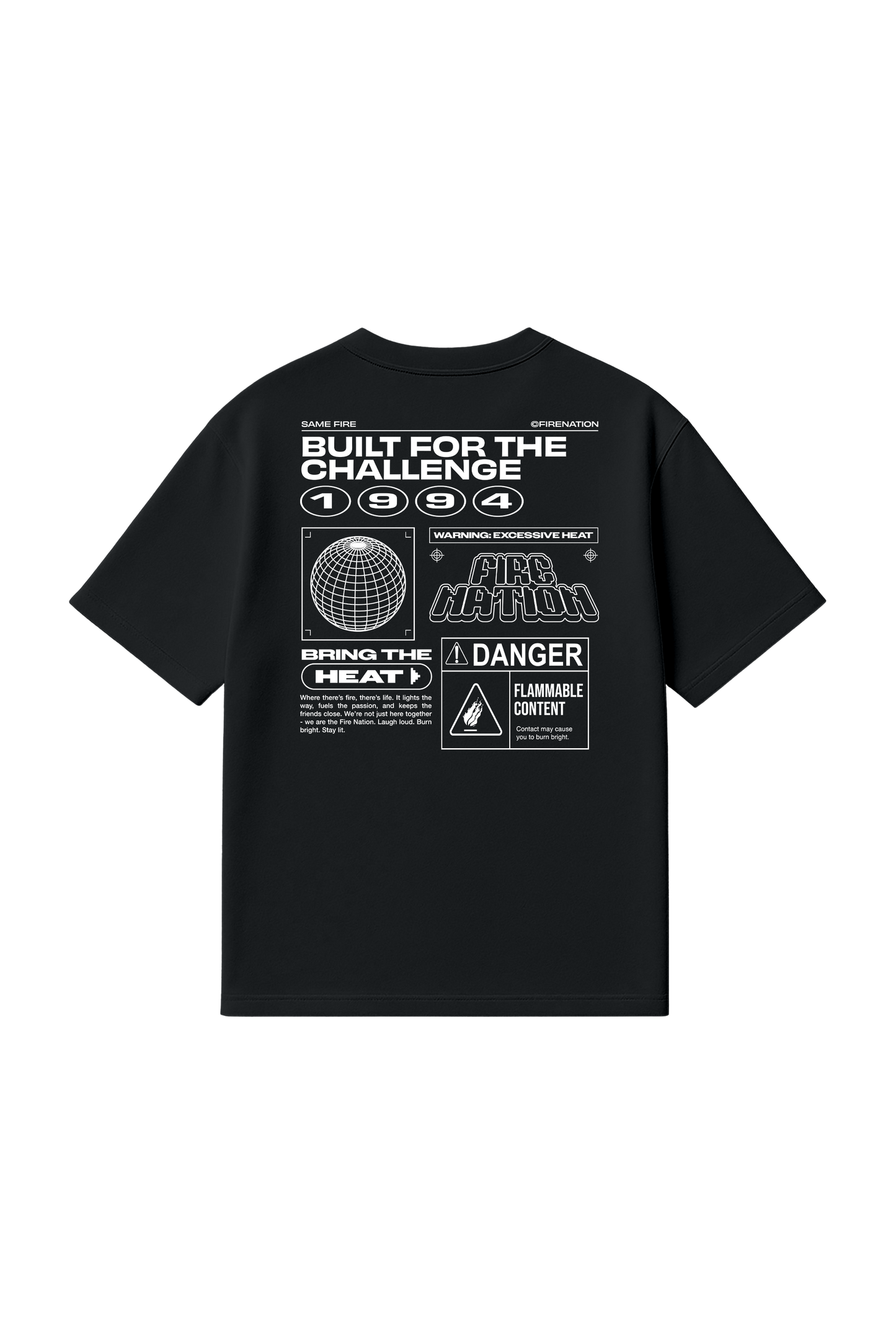 Thermal Flame Tee - Black