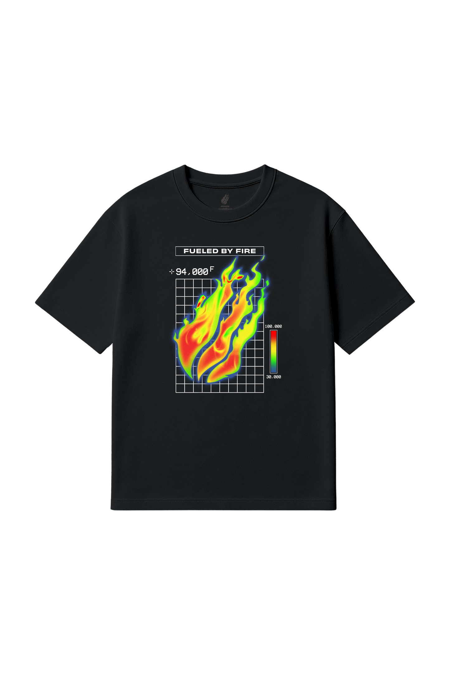 Thermal Flame Tee - Black
