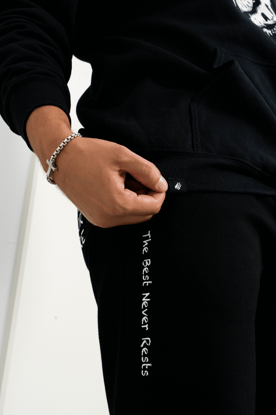 Chalk Flame Joggers - Fire Merch