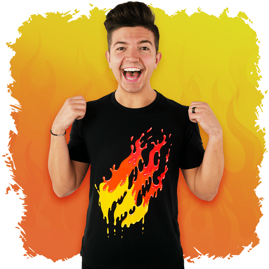 Fire Drip Tee - Fire Merch