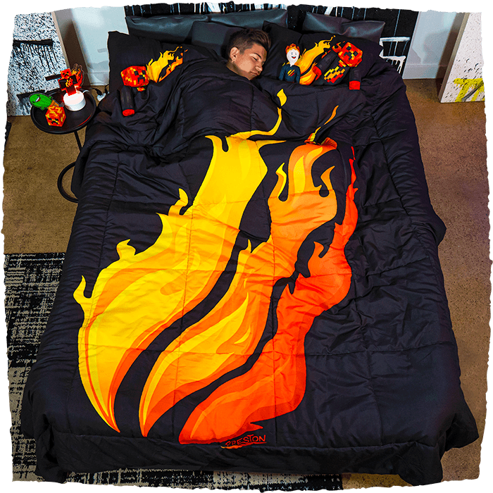 Fire Nation Comforter Set - Fire Merch