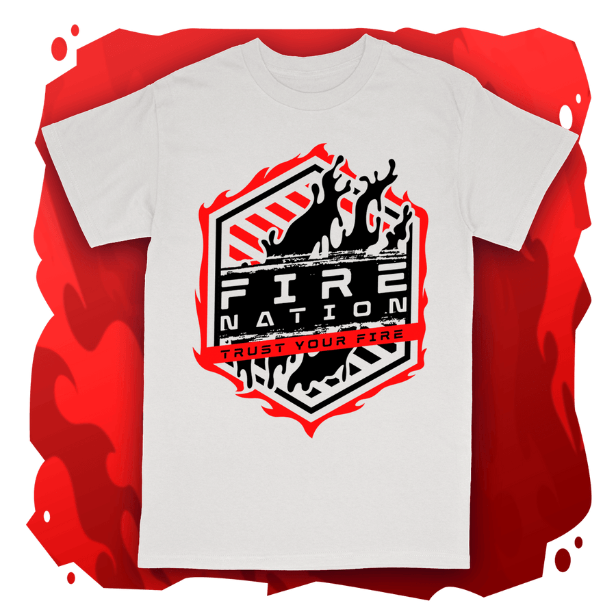 Fire Nation Hazard Tee - Fire Merch