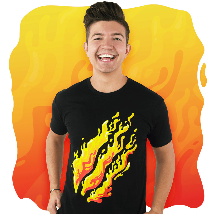 Liquid Magma Flame Tee - Fire Merch