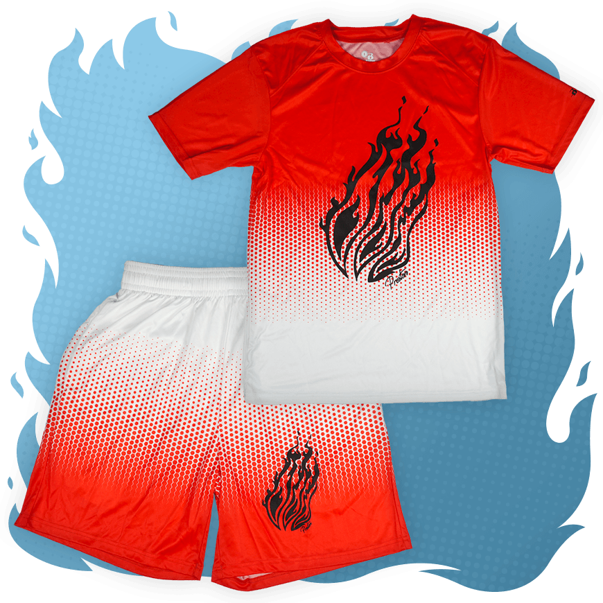 Performance Dri-Fit Set - Fire Merch